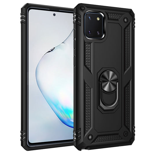 Shockproof TPU + PC Protective Case with 360 Degree Rotating Holder, For Galaxy A81 / Note 10 Lite, For Galaxy A91 / S10 Lite