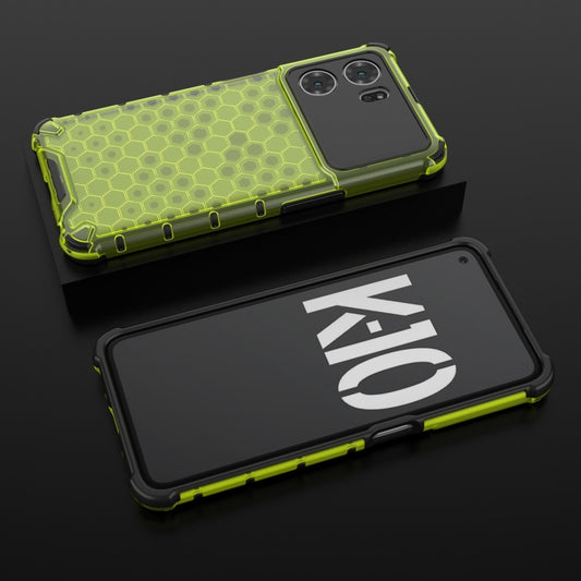Shockproof Honeycomb PC + TPU Phone Case, For OPPO K10 5G China, For OPPO K10 Pro 5G China, For vivo S15e, For vivo S15 5G China, For vivo S15 Pro 5G China, For Samsung Galaxy M53 5G, For Xiaomi 12 Lite 5G Eurasian Ver, For OnePlus Ace 5G              ...
