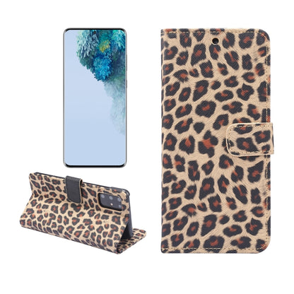 Leopard Pattern Horizontal Flip Leather Case with Holder & Card Slots, For Galaxy S20+, For Galaxy S20, For Galaxy S20 Ultra