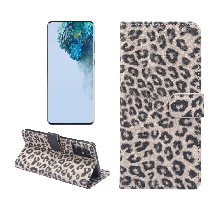 Leopard Pattern Horizontal Flip Leather Case with Holder & Card Slots, For Galaxy S20+, For Galaxy S20, For Galaxy S20 Ultra