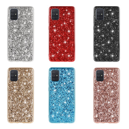 Plating Glittery Powder Shockproof TPU Protective Case, For Samsung Galaxy A51, For Samsung Galaxy A71, For Samsung Galaxy M30s, For Samsung Galaxy S20, For Samsung Galaxy S20+, For Samsung Galaxy S20 Ultra