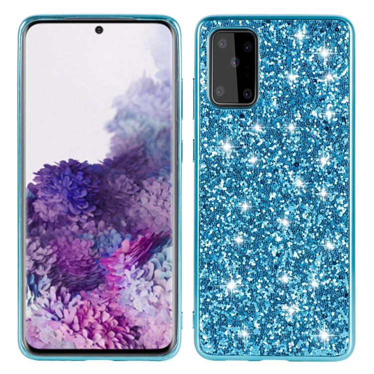 Plating Glittery Powder Shockproof TPU Protective Case, For Samsung Galaxy A51, For Samsung Galaxy A71, For Samsung Galaxy M30s, For Samsung Galaxy S20, For Samsung Galaxy S20+, For Samsung Galaxy S20 Ultra