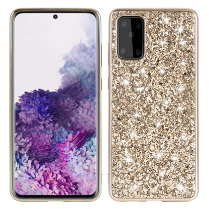 Plating Glittery Powder Shockproof TPU Protective Case, For Samsung Galaxy A51, For Samsung Galaxy A71, For Samsung Galaxy M30s, For Samsung Galaxy S20, For Samsung Galaxy S20+, For Samsung Galaxy S20 Ultra