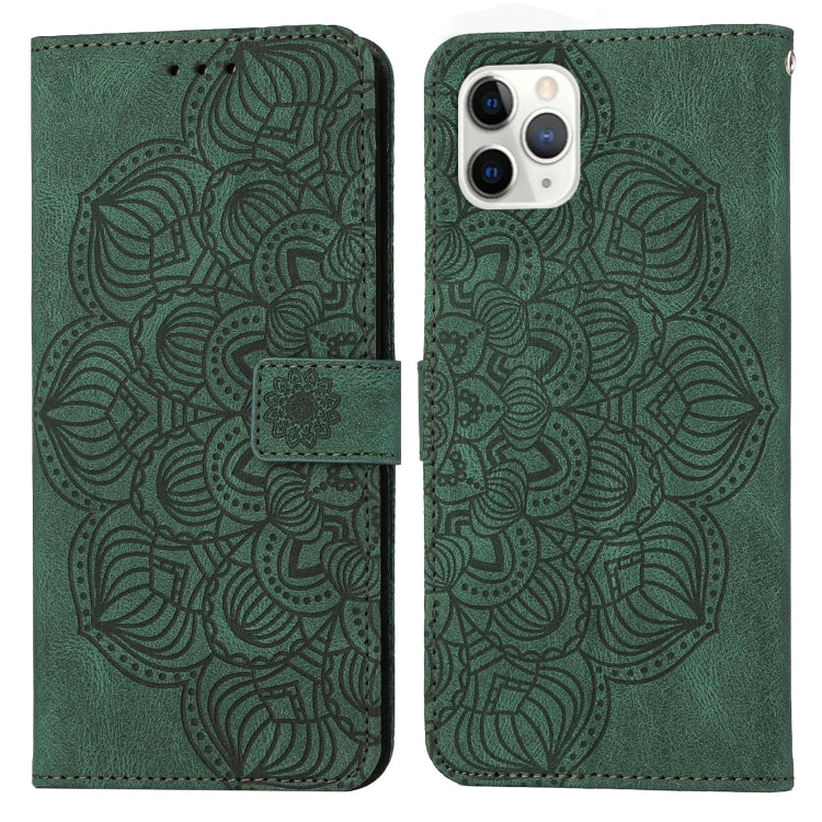 Mandala Embossed Flip Leather Phone Case, For iPhone 11 Pro Max, For iPhone X / XS, For iPhone XR, For iPhone XS Max, For iPhone SE 2022 / 2020 / 8 / 7, For iPhone 7 Plus / 8 Plus