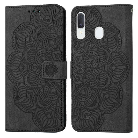 Mandala Embossed Flip Leather Phone Case, For Samsung Galaxy A20 / A30, For Samsung Galaxy A20e, For Samsung Galaxy A21s, For Samsung Galaxy A22 4G, For Samsung Galaxy A22 5G, For Samsung Galaxy A23, For Samsung Galaxy A31, For Samsung Galaxy A32 4G   ...