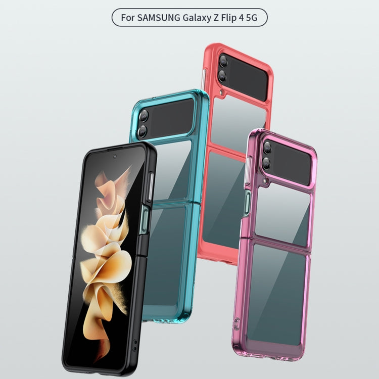 Colorful Series Acrylic + TPU Phone Case, For Samsung Galaxy Z Flip4 5G, For Samsung Galaxy Z Fold4 5G