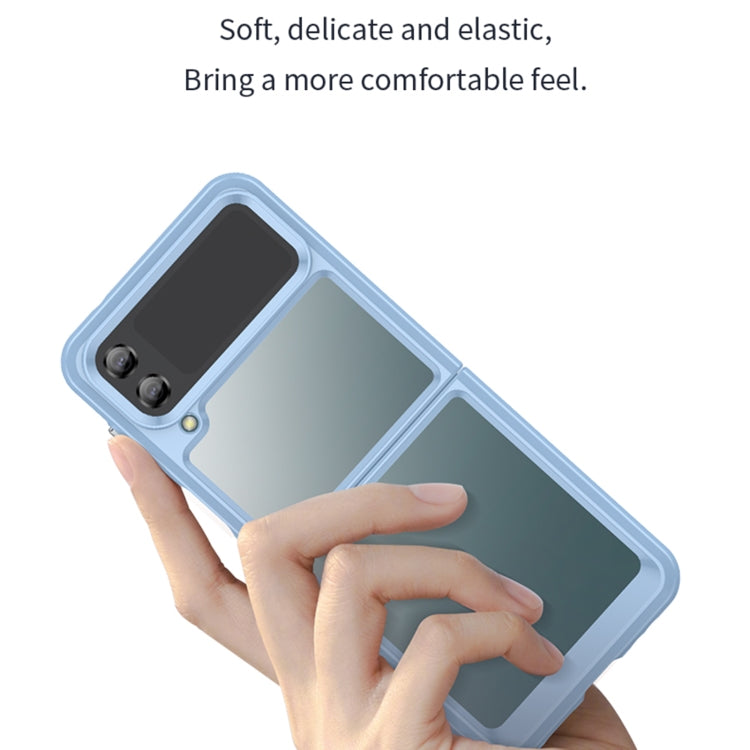 Colorful Series Acrylic + TPU Phone Case, For Samsung Galaxy Z Flip4 5G, For Samsung Galaxy Z Fold4 5G