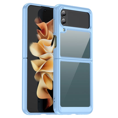 Colorful Series Acrylic + TPU Phone Case, For Samsung Galaxy Z Flip4 5G, For Samsung Galaxy Z Fold4 5G