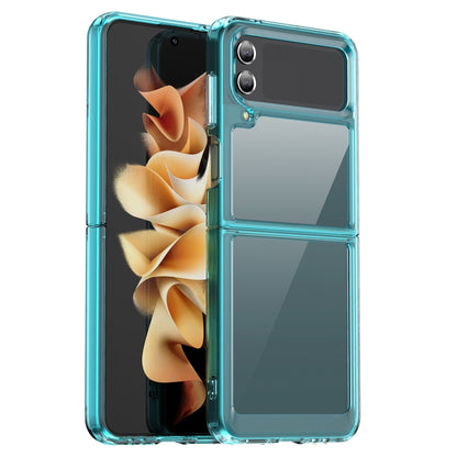 Colorful Series Acrylic + TPU Phone Case, For Samsung Galaxy Z Flip4 5G, For Samsung Galaxy Z Fold4 5G