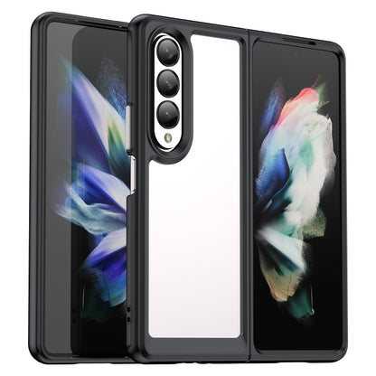 Colorful Series Acrylic + TPU Phone Case, For Samsung Galaxy Z Flip4 5G, For Samsung Galaxy Z Fold4 5G