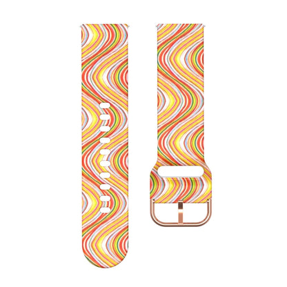 46mm Silicone Printed Strap, For Galaxy Watch