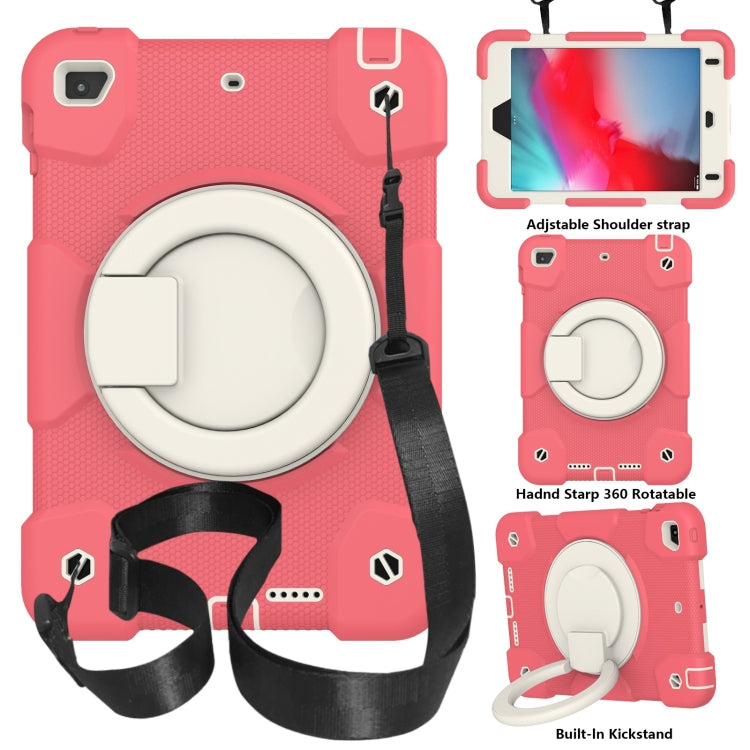 Silicone + PC Full Body Protection Tablet Case With Holder & Strap, For iPad mini 2021, For iPad mini 4 2015/mini 2019, For Samsung Galaxy Tab A 8.0 2019
