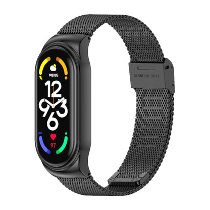 MIJOBS CS Milan Buckle Metal Watch Band, CS