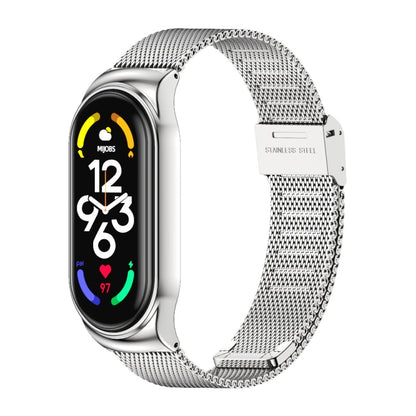 MIJOBS CS Milan Buckle Metal Watch Band, CS