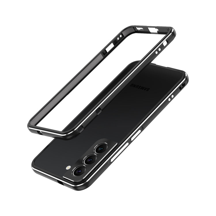 Aurora Series Lens Protector + Metal Frame Protective Phone Case, For Samsung Galaxy S22 5G, For Samsung Galaxy S22+ 5G