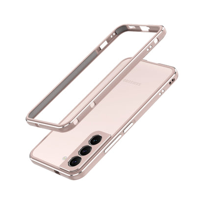 Aurora Series Lens Protector + Metal Frame Protective Phone Case, For Samsung Galaxy S22 5G, For Samsung Galaxy S22+ 5G
