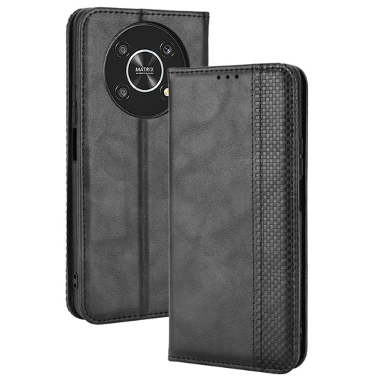 Magnetic Buckle Retro Crazy Horse Leather Phone Case, For Honor X9 5G / Magic4 Lite / X30, For Samsung Galaxy Xcover6 Pro, For OnePlus Nord CE 2 Lite 5G/OPPO Realme 9 Pro/9 5G, For OnePlus Nord 2T, For UMIDIGI A13 / A13 Pro / A13S, For ZTE Blade A52