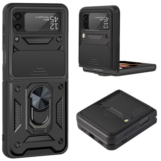 Sliding Camera Cover Design TPU+PC Protective Phone Case, For Samsung Galaxy Z Flip4