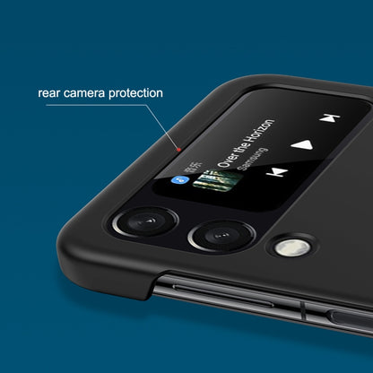 Big Hole Fuel Injection PC Skin Feel Phone Case, For Samsung Galaxy Z Flip4, For Samsung Galaxy Z Fold4