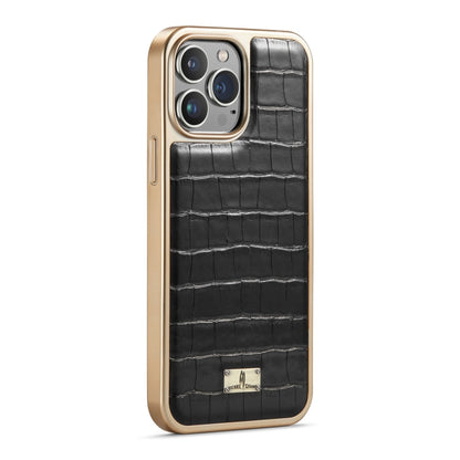 Crocodile Texture Electroplating PU Phone Case, For iPhone 13, For iPhone 13 Pro, For iPhone 13 Pro Max, For iPhone 12 / 12 Pro, For iPhone 12 Pro Max, For iPhone 11, For iPhone 11 Pro, For iPhone 11 Pro Max