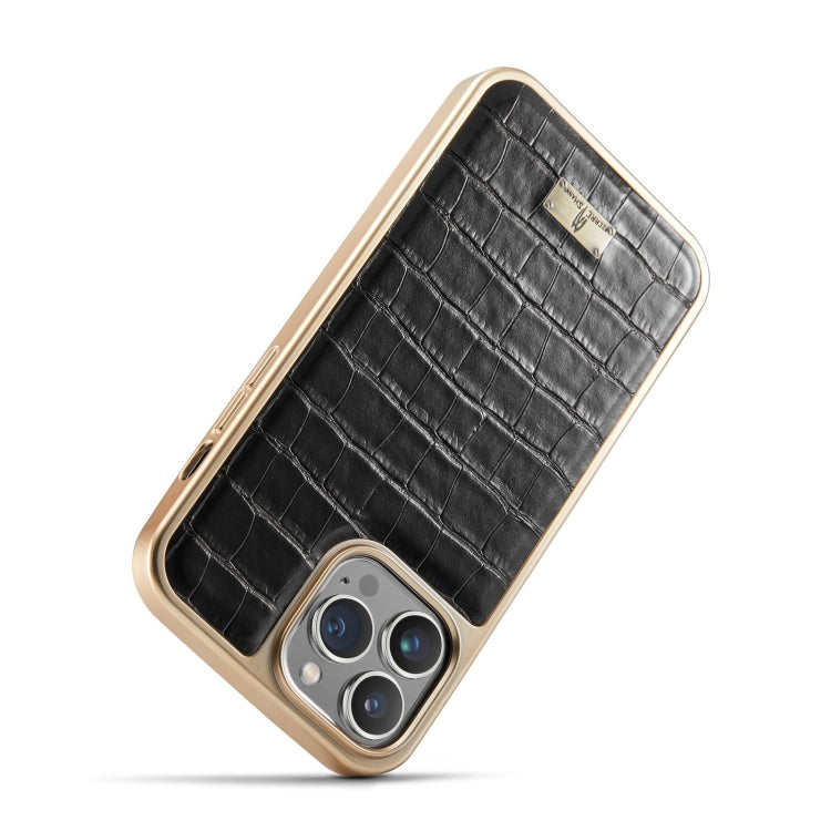Crocodile Texture Electroplating PU Phone Case, For iPhone 13, For iPhone 13 Pro, For iPhone 13 Pro Max, For iPhone 12 / 12 Pro, For iPhone 12 Pro Max, For iPhone 11, For iPhone 11 Pro, For iPhone 11 Pro Max