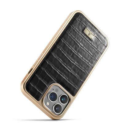 Crocodile Texture Electroplating PU Phone Case, For iPhone 13, For iPhone 13 Pro, For iPhone 13 Pro Max, For iPhone 12 / 12 Pro, For iPhone 12 Pro Max, For iPhone 11, For iPhone 11 Pro, For iPhone 11 Pro Max