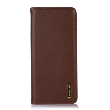 KHAZNEH Nappa Top Layer Cowhide Leather Phone Case, For iPhone 14, For iPhone 14 Plus, For iPhone 14 Pro Max, For iPhone 14 Pro