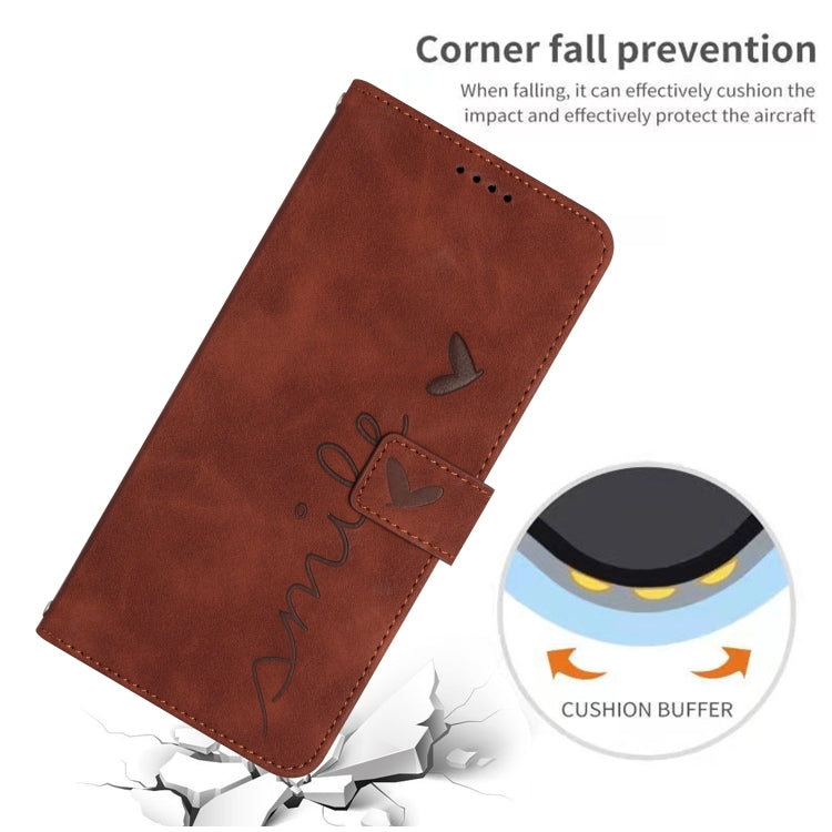 Skin Feel Heart Pattern Leather Phone Case, For iPhone XS Max, For iPhone XR, For iPhone SE 2022 / SE 2020 / 8 / 7, For iPhone 8 Plus / 7 Plus / 6 Plus