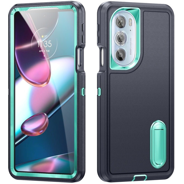 3 in 1 Rugged Holder Phone Case, For Motorola Edge 30 Pro, For Samsung Galaxy A53