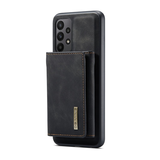 DG.MING M1 Series 3-Fold Multi Card Wallet + Magnetic Phone Case, For Samsung Galaxy A23 5G