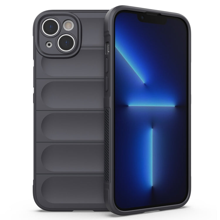 Magic Shield TPU + Flannel Phone Case, For iPhone 14, For iPhone 14 Pro, For iPhone 14 Plus