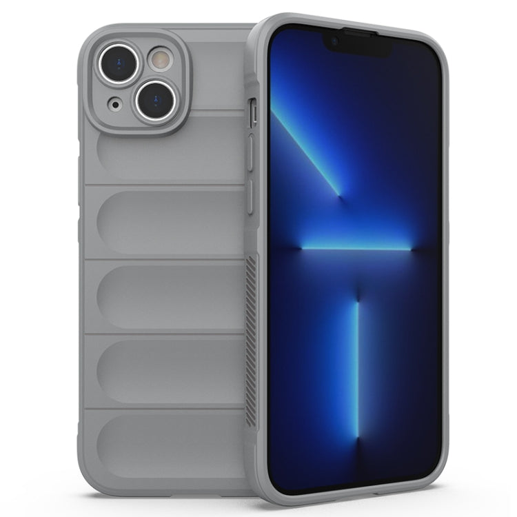 Magic Shield TPU + Flannel Phone Case, For iPhone 14, For iPhone 14 Pro, For iPhone 14 Plus