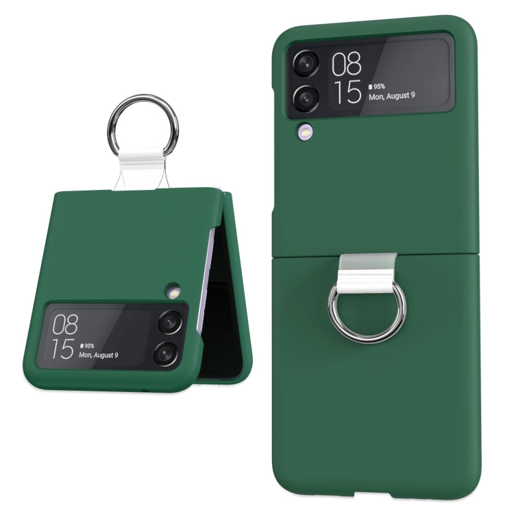 PC PVC Ring Phone Case, For Samsung Galaxy Z Flip4 5G