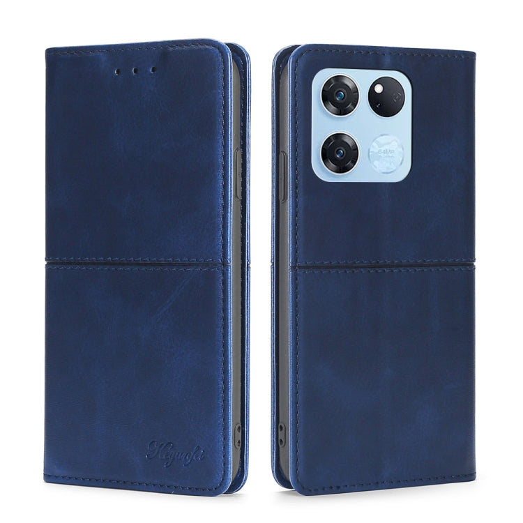 Cow Texture Magnetic Horizontal Flip Leather Phone Case, For OnePlus Ace Racing, For ZTE Axon 30 Pro, For ZTE Libero 5G
