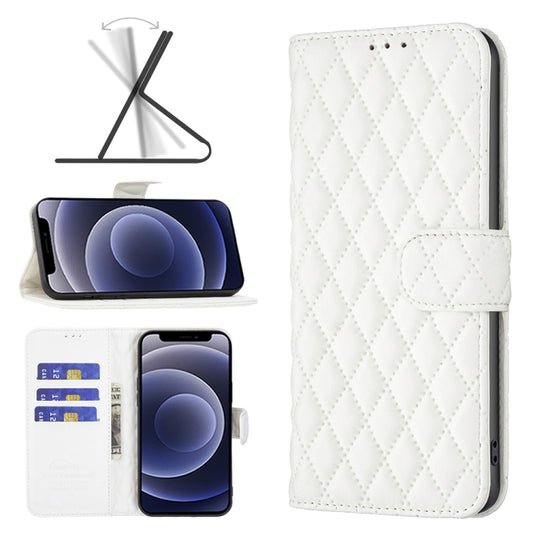 Diamond Lattice Wallet Leather Flip Phone Case, For iPhone 12 mini, For iPhone 12 / 12 Pro, For iPhone12 / 12 Pro, For iPhone 11, For iPhone 11 Pro, For iPhone 11 Pro Max, For iPhone SE 2022 / SE 2020 / 7 / 8, For iPhone 7 Plus / 8 Plus, For iPhone 8 Plus