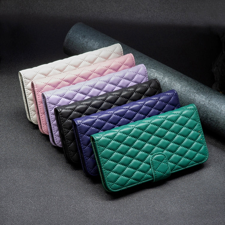 Diamond Lattice Wallet Leather Flip Phone Case, For iPhone XS, For iPhone XS Max, For iPhone X / XS