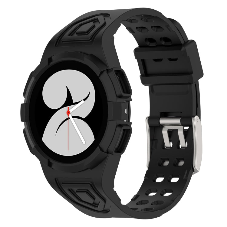 Silicone Integrated Watch Band, For Samsung Galaxy Watch4 40mm, For Samsung Galaxy Watch4 44mm