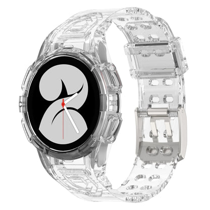 Silicone Integrated Watch Band, For Samsung Galaxy Watch4 40mm, For Samsung Galaxy Watch4 44mm