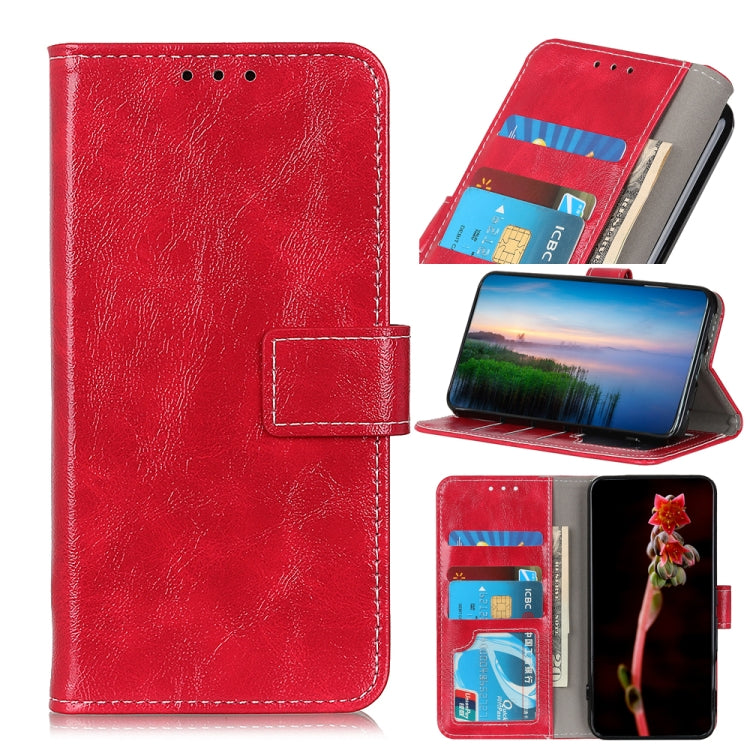 Retro Crazy Horse Texture Horizontal Flip Leather Case with Holder & Card Slots & Photo Frame & Wallet, For Nokia 1.3, For OnePlus 8 Pro, For Google Pixel 4a, For Alcatel 1B 2020, For Galaxy XCover Pro, For ZTE Blade A3 2020
