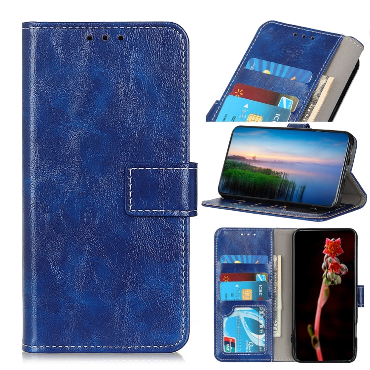 Retro Crazy Horse Texture Horizontal Flip Leather Case with Holder & Card Slots & Photo Frame & Wallet, For Nokia 1.3, For OnePlus 8 Pro, For Google Pixel 4a, For Alcatel 1B 2020, For Galaxy XCover Pro, For ZTE Blade A3 2020