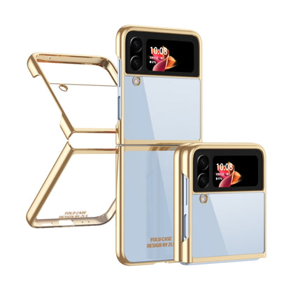 Electroplating Transparent Phone Case, For Samsung Galaxy Z Flip4
