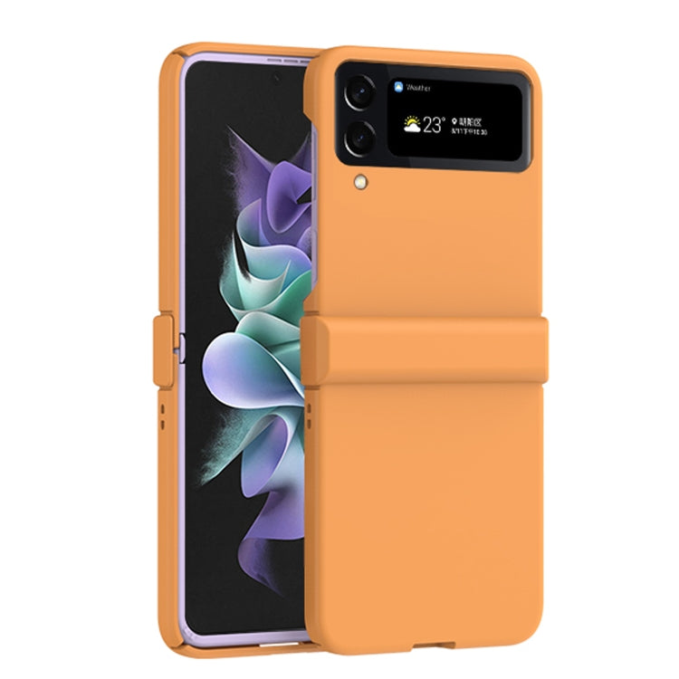 Macaron Three-piece Set Phone Case, For Samsung Galaxy Z Flip4