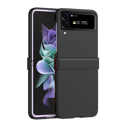 Macaron Three-piece Set Phone Case, For Samsung Galaxy Z Flip4