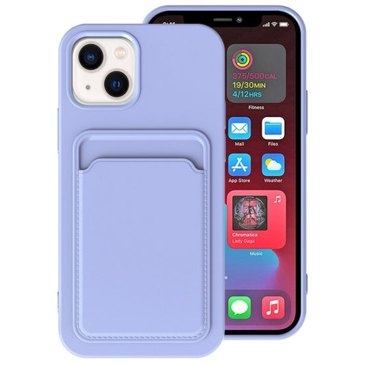 TPU + Flannel Lining Card Slots Phone Case, For iPhone 14 Pro Max, For iPhone 14 Pro, For iPhone 14 Plus, For iPhone 14