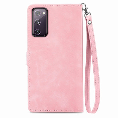 Embossed Flower Shockproof Leather Phone Case, For Samsung Galaxy S20 FE, For Samsung Galaxy S20 Ultra, For Samsung Galaxy S21 FE 5G, For Samsung Galaxy S21+ 5G, For Samsung Galaxy S21 Ultra 5G, For Samsung Galaxy S21 5G, For Samsung Galaxy S22+ 5G    ...