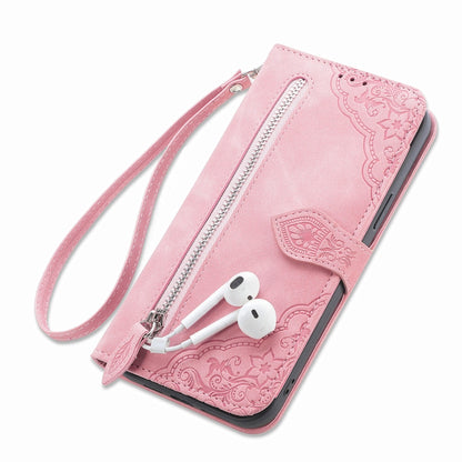 Embossed Flower Shockproof Leather Phone Case, For Samsung Galaxy S20 FE, For Samsung Galaxy S20 Ultra, For Samsung Galaxy S21 FE 5G, For Samsung Galaxy S21+ 5G, For Samsung Galaxy S21 Ultra 5G, For Samsung Galaxy S21 5G, For Samsung Galaxy S22+ 5G    ...