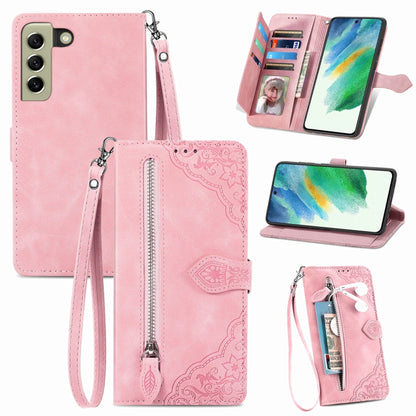 Embossed Flower Shockproof Leather Phone Case, For Samsung Galaxy S20 FE, For Samsung Galaxy S20 Ultra, For Samsung Galaxy S21 FE 5G, For Samsung Galaxy S21+ 5G, For Samsung Galaxy S21 Ultra 5G, For Samsung Galaxy S21 5G, For Samsung Galaxy S22+ 5G    ...