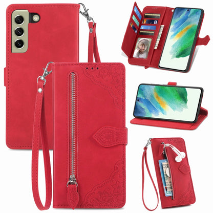 Embossed Flower Shockproof Leather Phone Case, For Samsung Galaxy S20 FE, For Samsung Galaxy S20 Ultra, For Samsung Galaxy S21 FE 5G, For Samsung Galaxy S21+ 5G, For Samsung Galaxy S21 Ultra 5G, For Samsung Galaxy S21 5G, For Samsung Galaxy S22+ 5G    ...