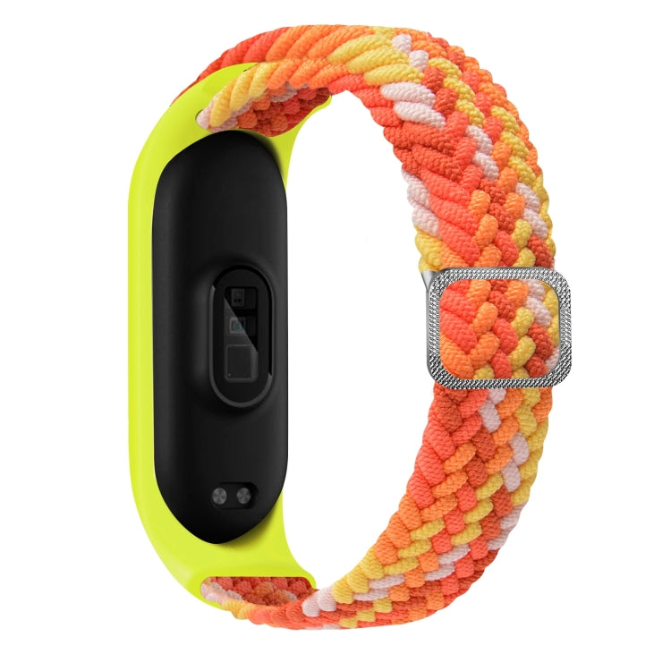 Adjustable Nylon Braided Elasticity Watch Band, For Xiaomi Mi Band 7