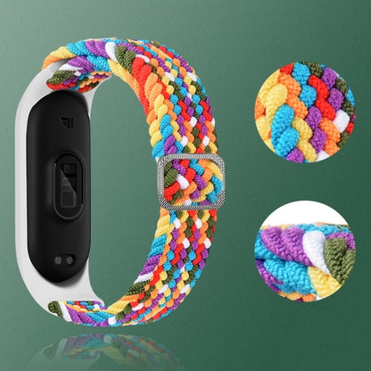 Adjustable Nylon Braided Elasticity Watch Band, For Xiaomi Mi Band 7